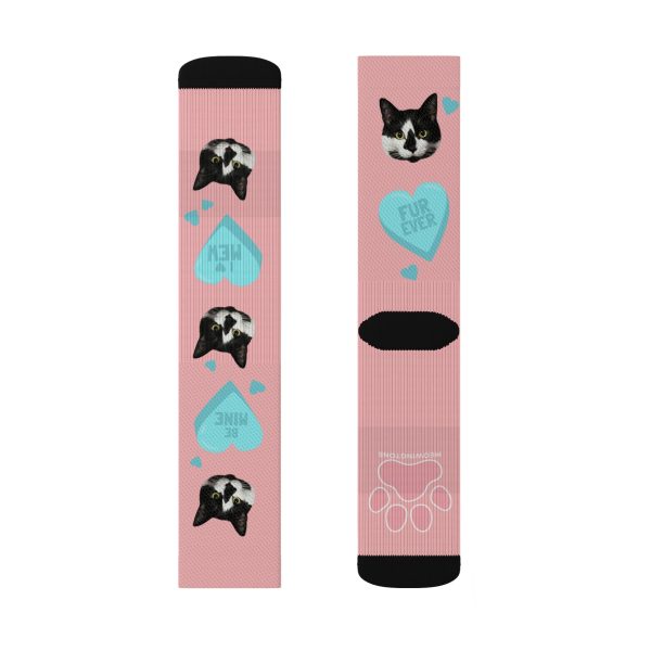 Custom Print Your Cat Socks on Sale