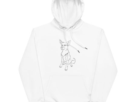 Sitting with Dogs [London] Premium Eco Hoodie For Sale