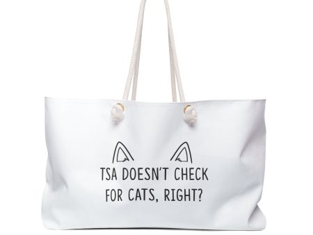 Security Cat Weekender Bag Online