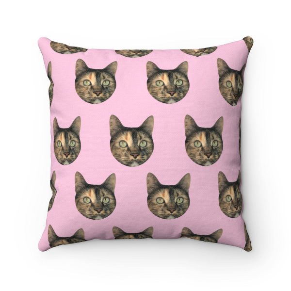 Custom Print Your Cat Toss Pillow Cover Discount