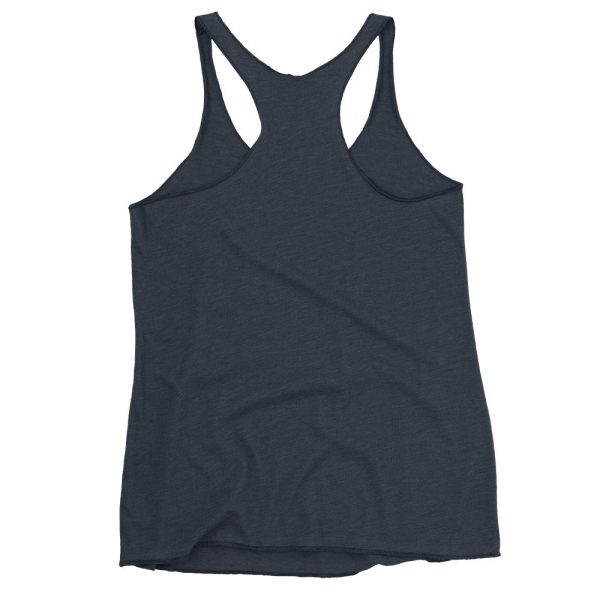 Women s Racerback Tank (My dog is my happy place) Online