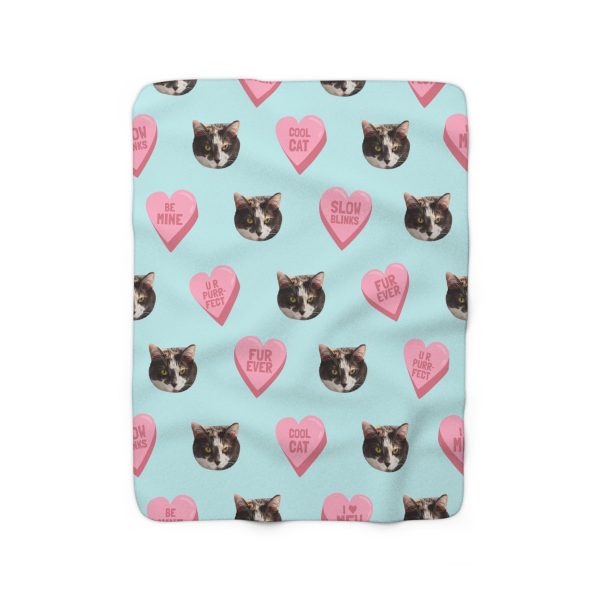 Custom Print Your Cat Blanket Online Sale