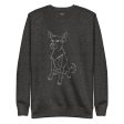 Sitting with Dogs [London] Unisex Sweatshirt by Rocky Kanaka Sale